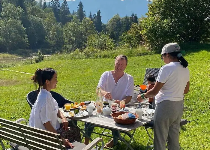 Sachrang: Ferien-wohnung Am Mit Bergblick 아파트 *